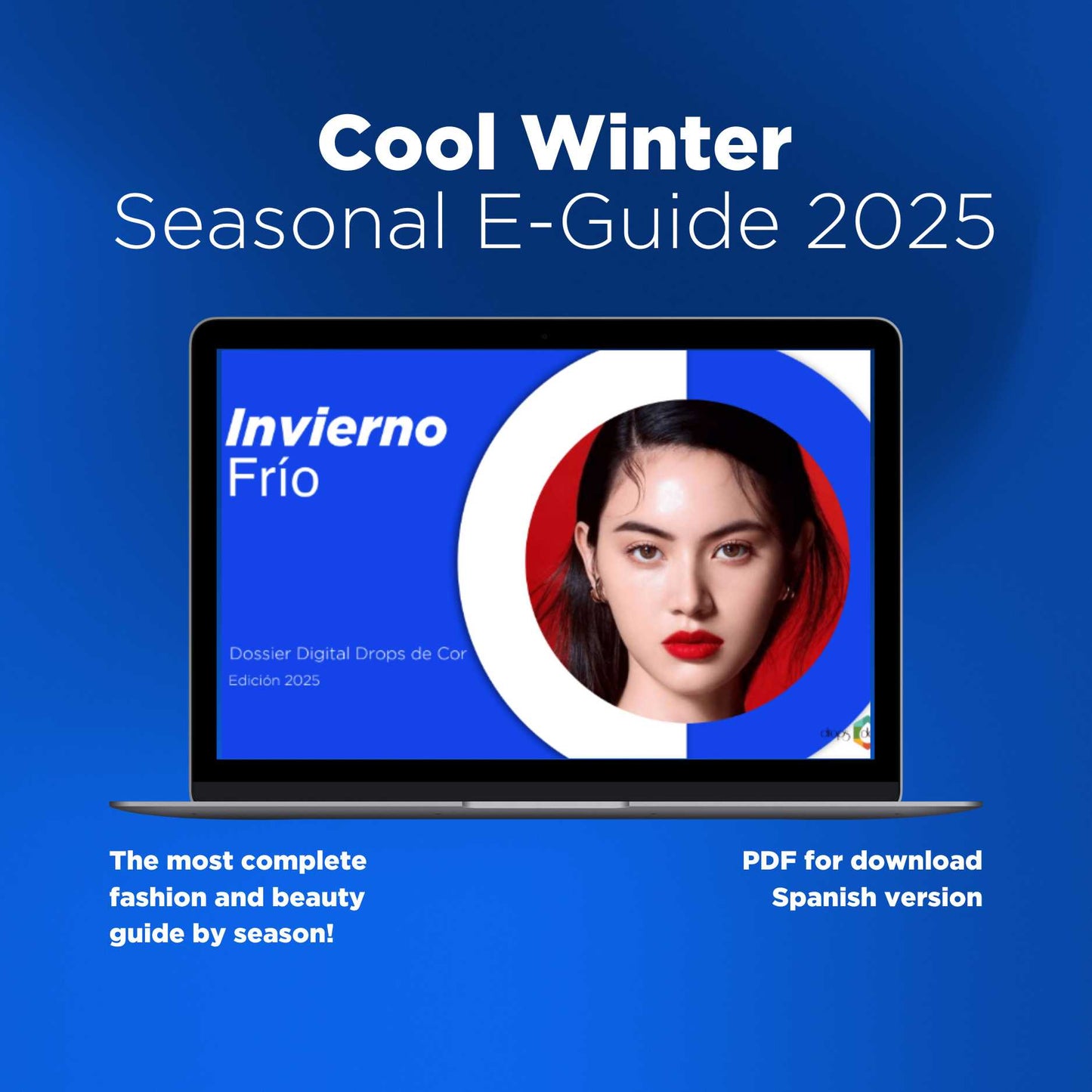 Seasonal Color Analysis E-Guide - Cool Winter - Spanish Version