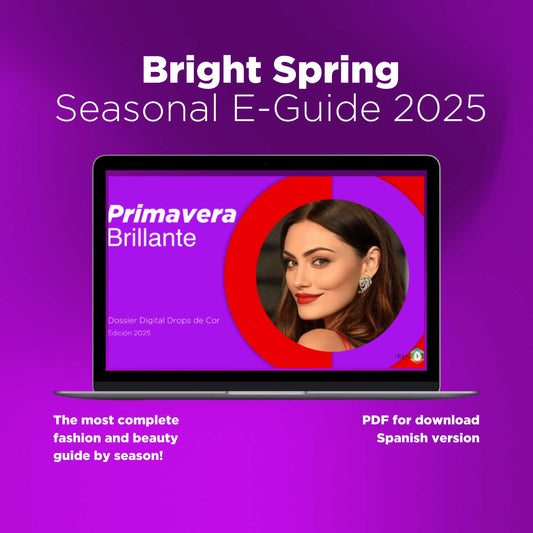 Seasonal Color Analysis E-Guide - Bright Spring - Spanish Version