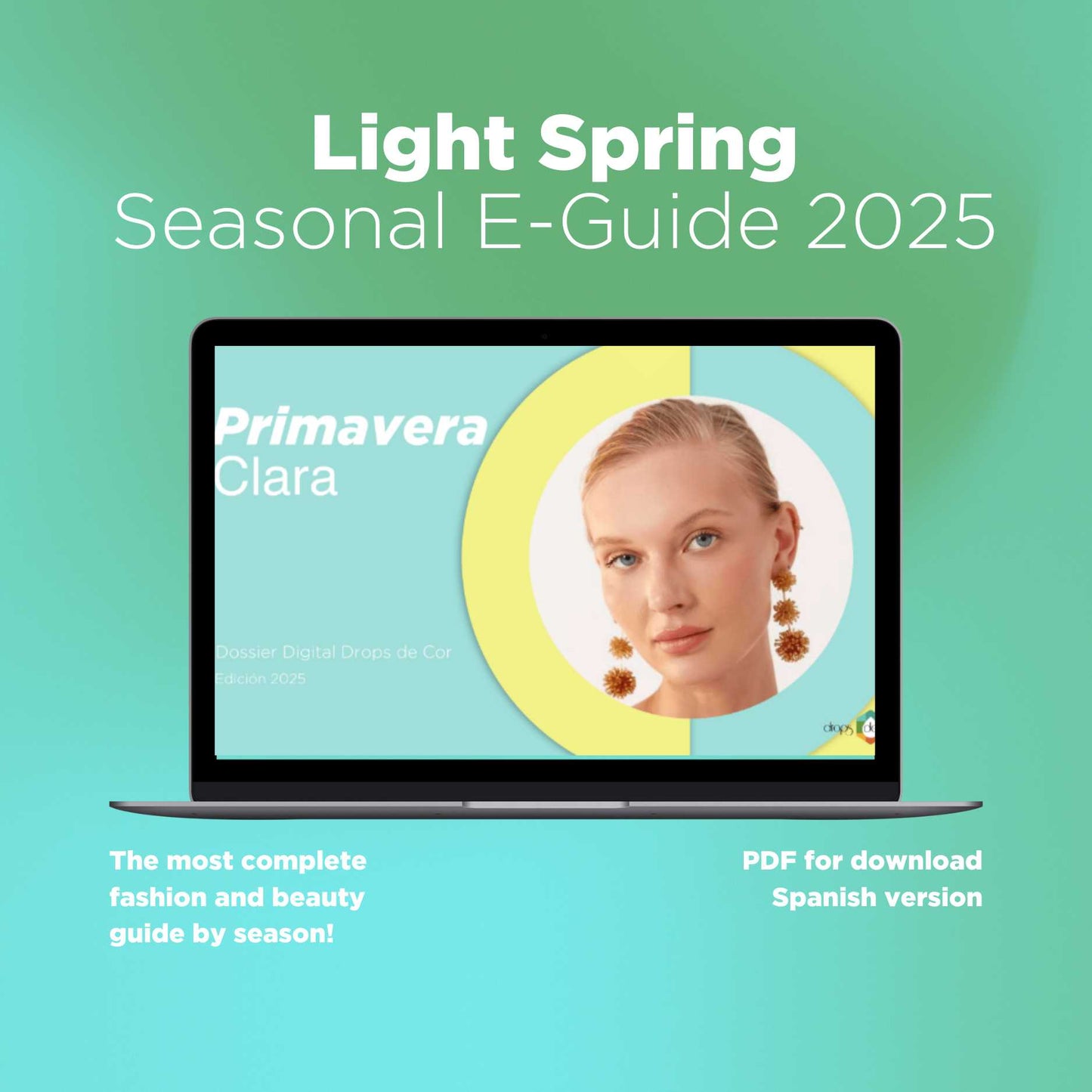 Seasonal Color Analysis E-Guide - Light Spring - Spanish Version