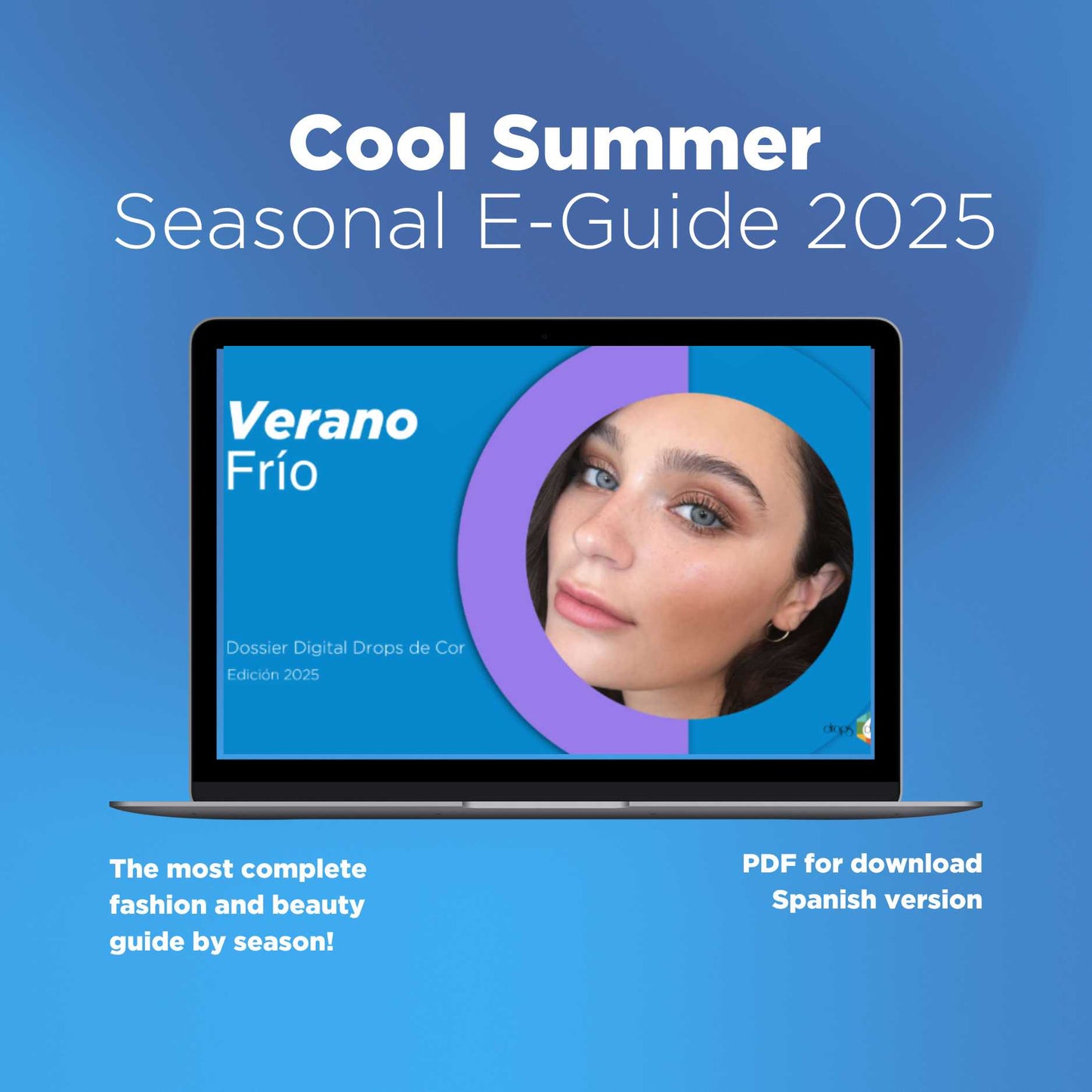 Guía electrónica de análisis de colores estacionales - Verano fresco - Versión en español