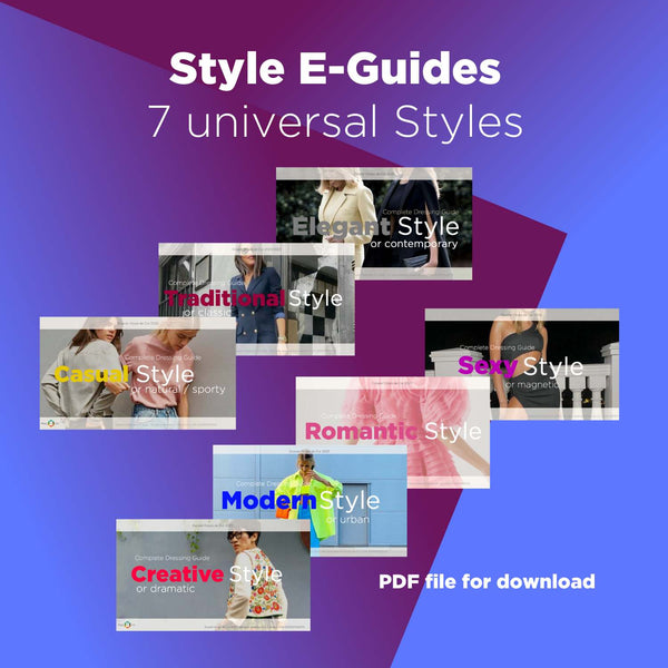 Guías electrónicas de estilo: 7 estilos universales