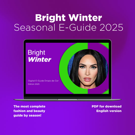 Seasonal Color Analysis E-Guide  - Bright Winter