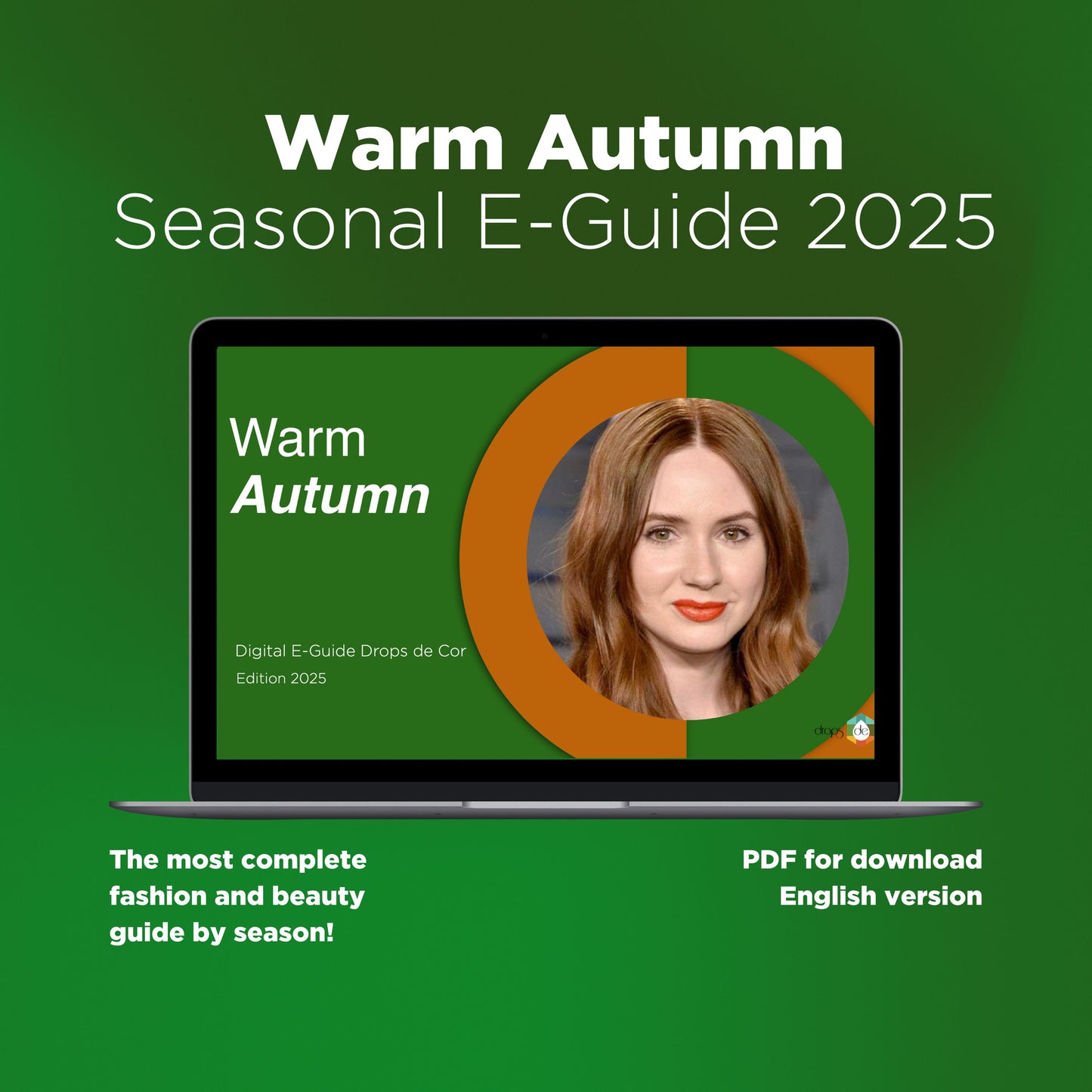 Seasonal Color Analysis E-Guide - Warm Autumn