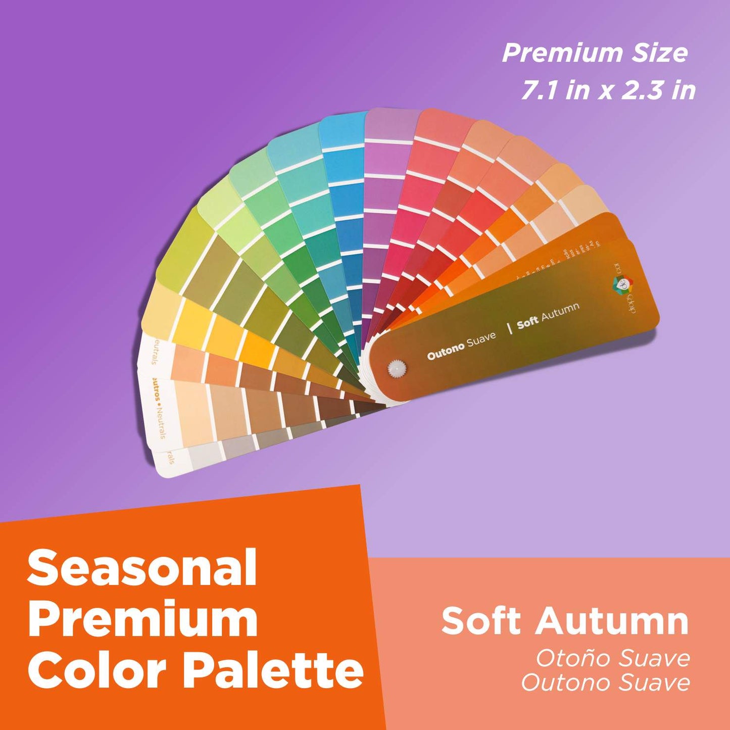 Seasonal Color Analysis Palette Premium - Soft Autumn
