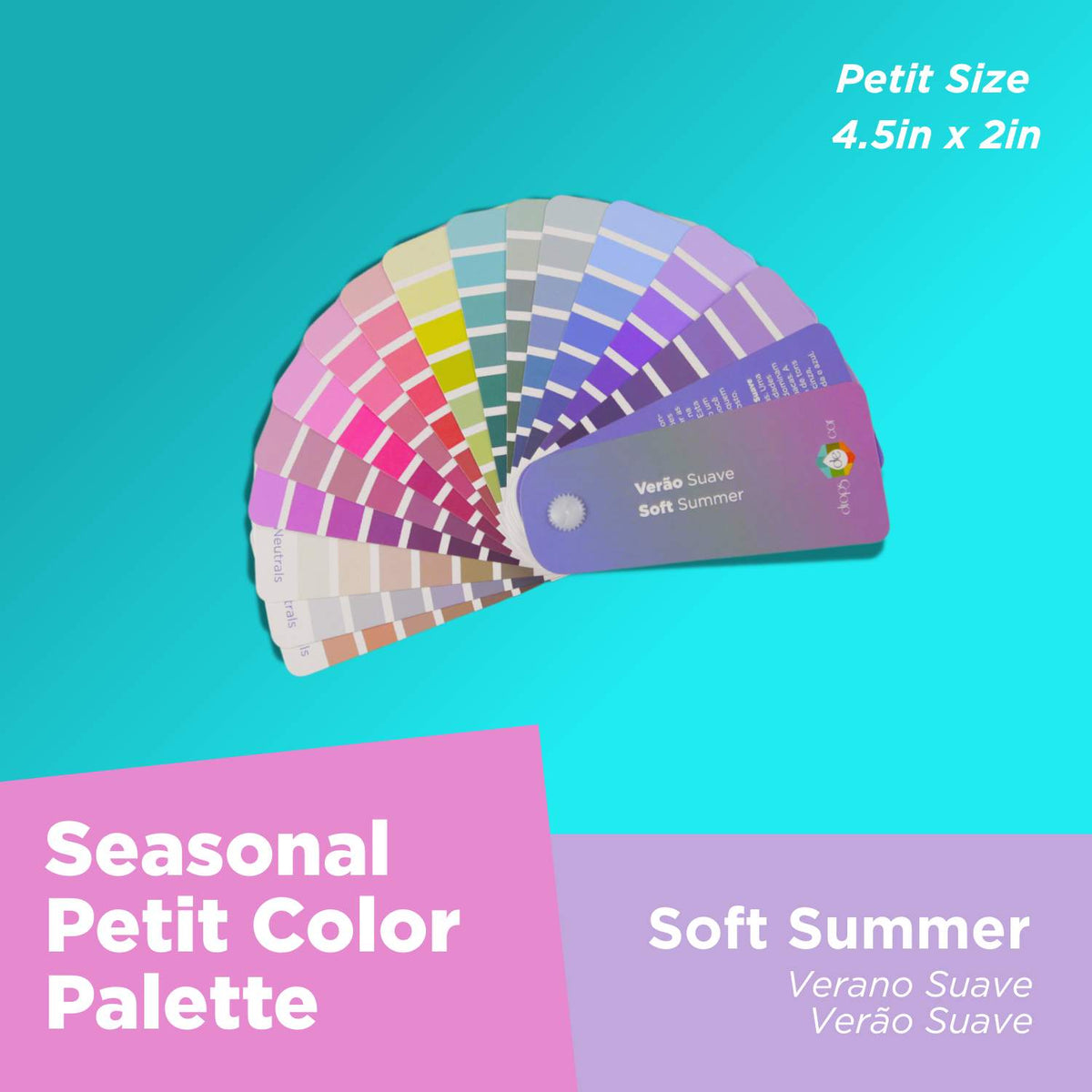 Seasonal Color Analysis Palette Petit - Soft Summer