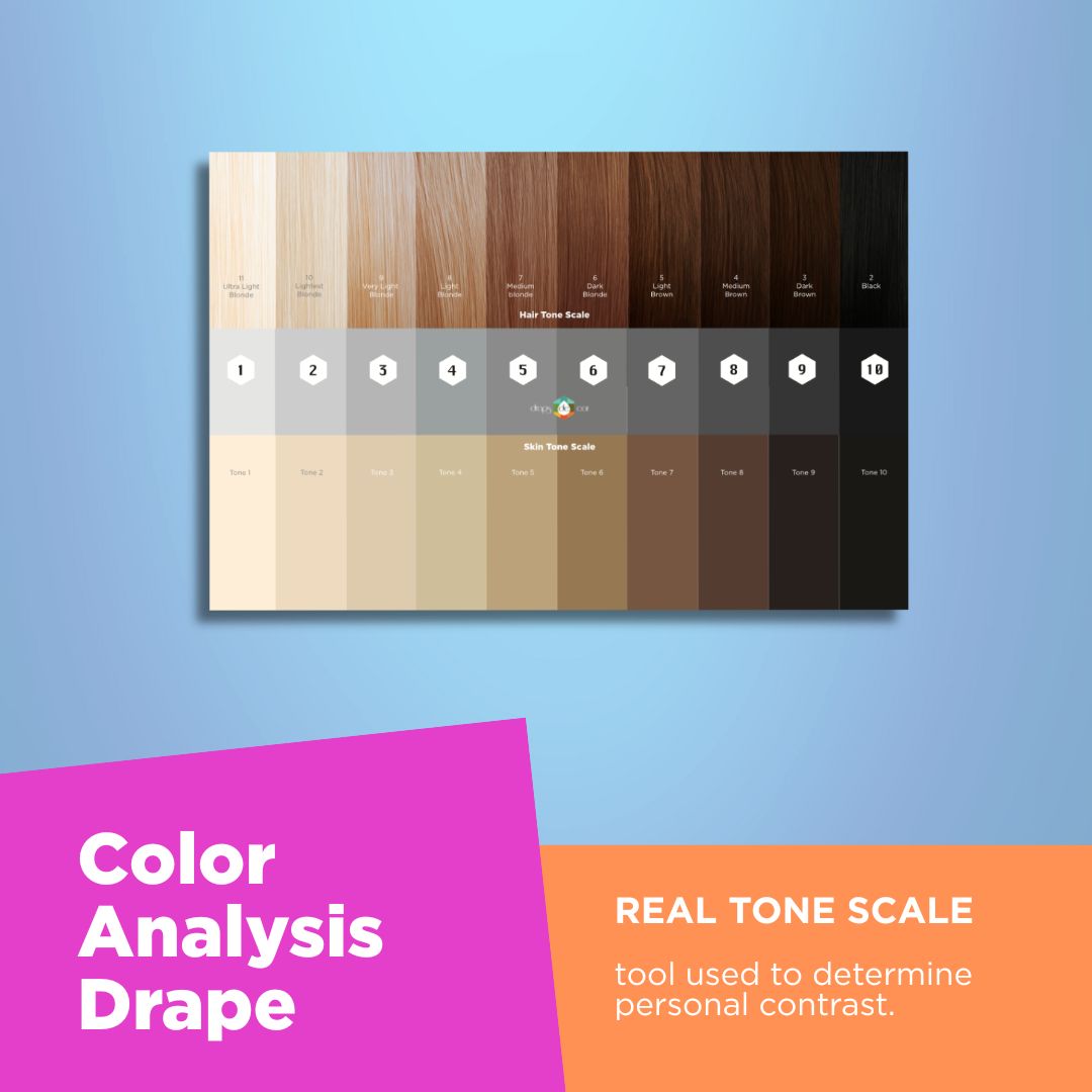 Real Tone Scale Drape