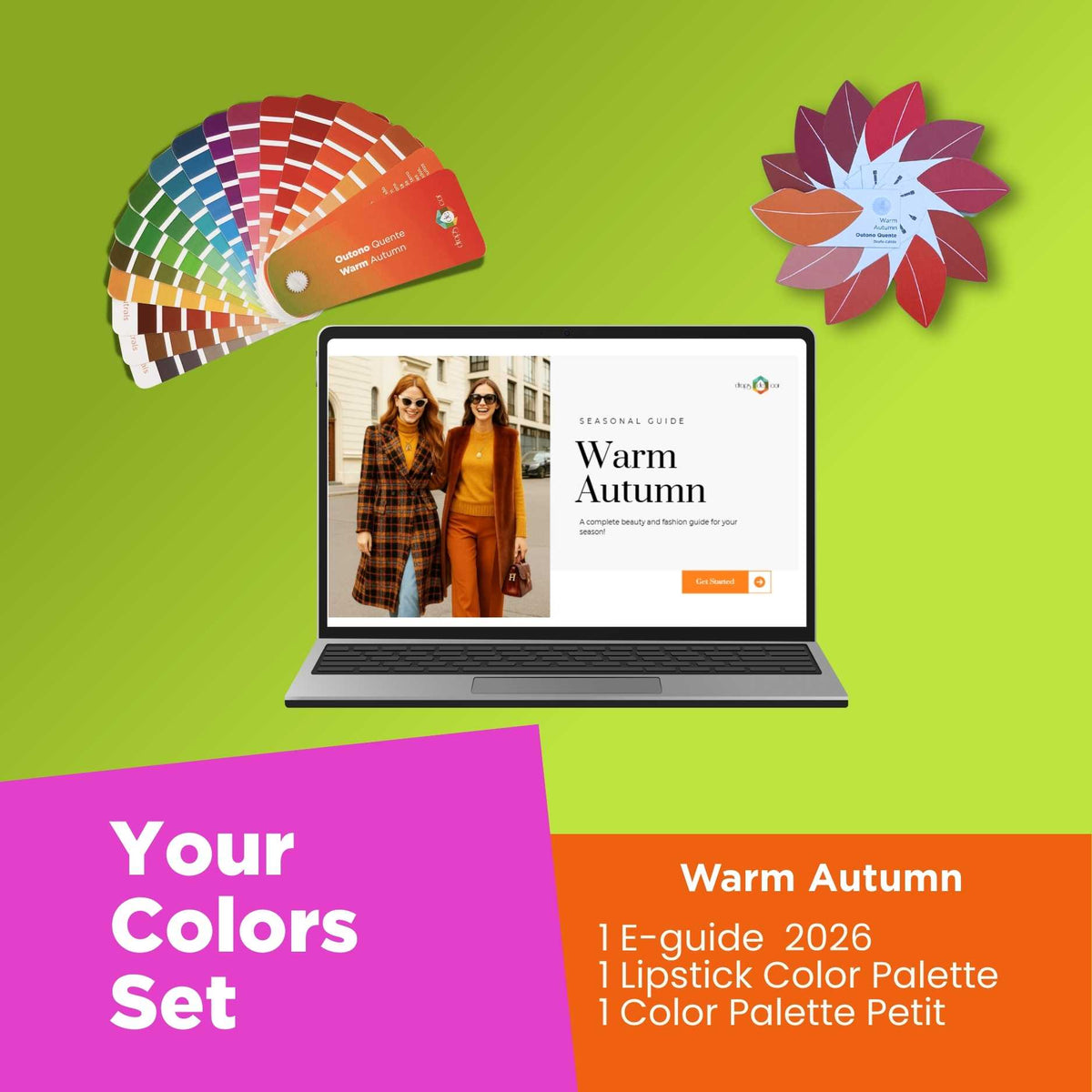 Tu conjunto de colores - Otoño cálido