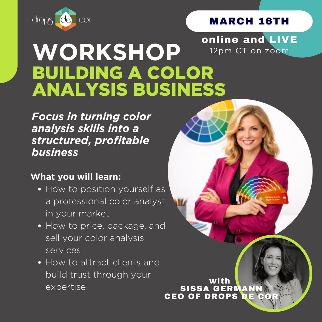 how to build a color analysis business