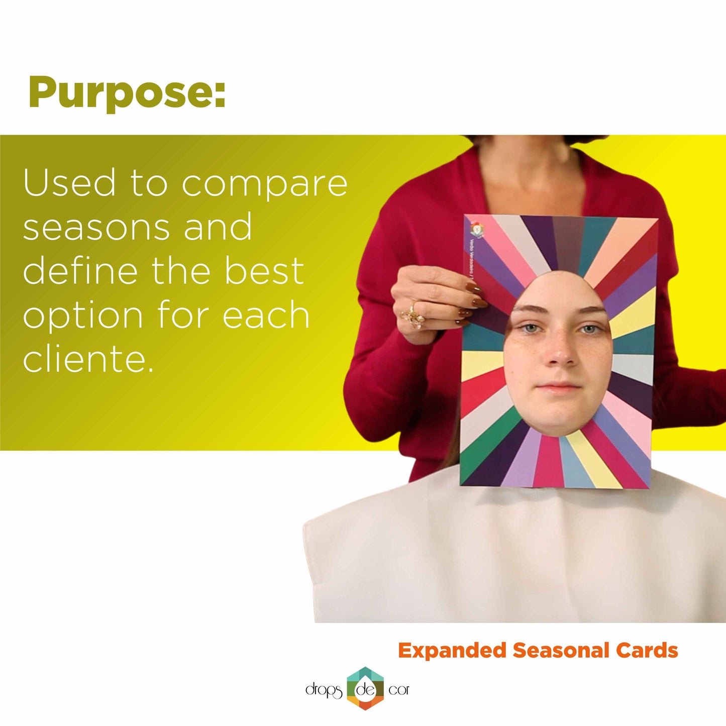 Face Shaped Cards - 12 Seasons Set