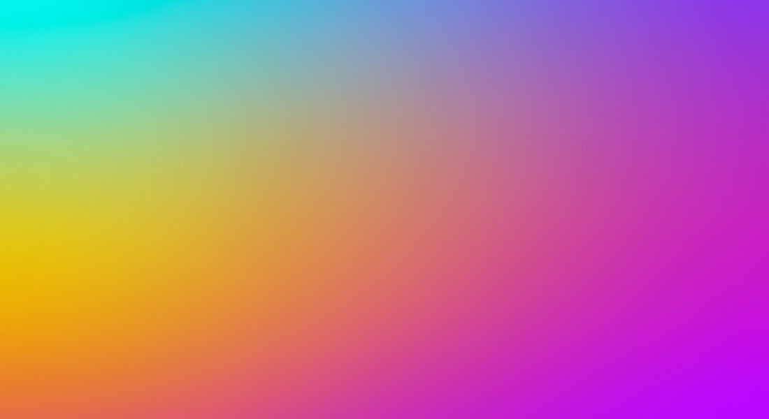 A smooth gradient of bright colors.