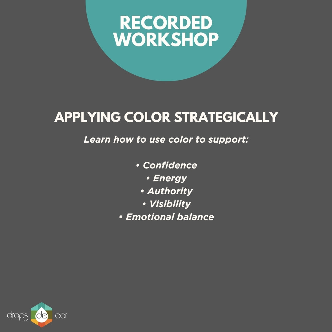 Workshop Reading Personality Through Color Preference - On-demand