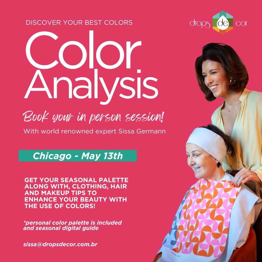 In Person Color Analysis Chicago - May 13TH