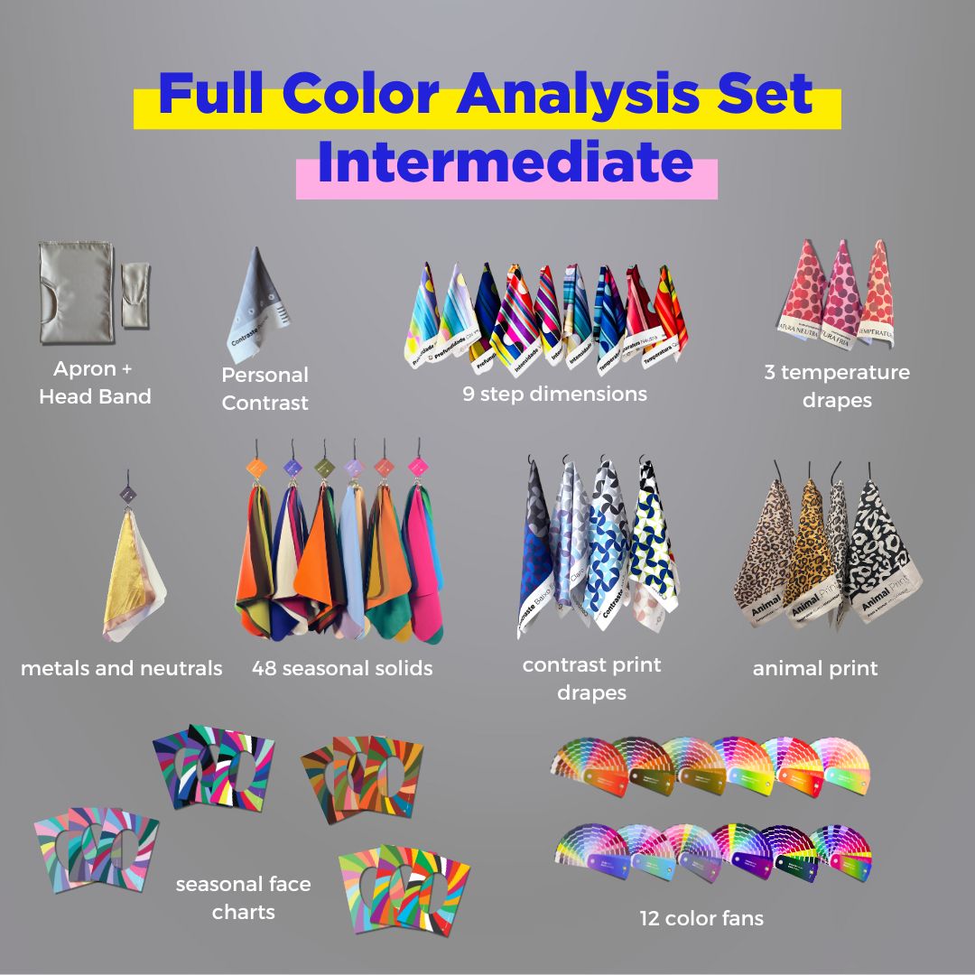 Color Analysis Full Set - Intermediate | color analysis tools