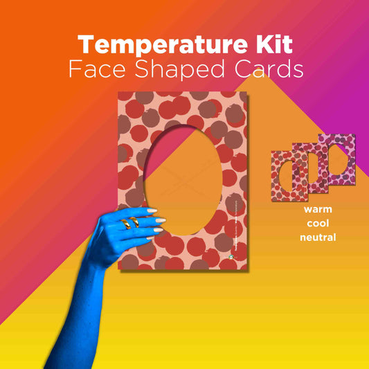 Face Shaped Cards - Temperature Kit