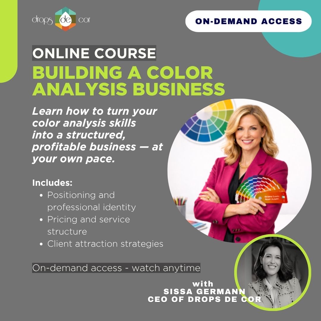 Building a Color Analysis Business - Online Course - On-Demand