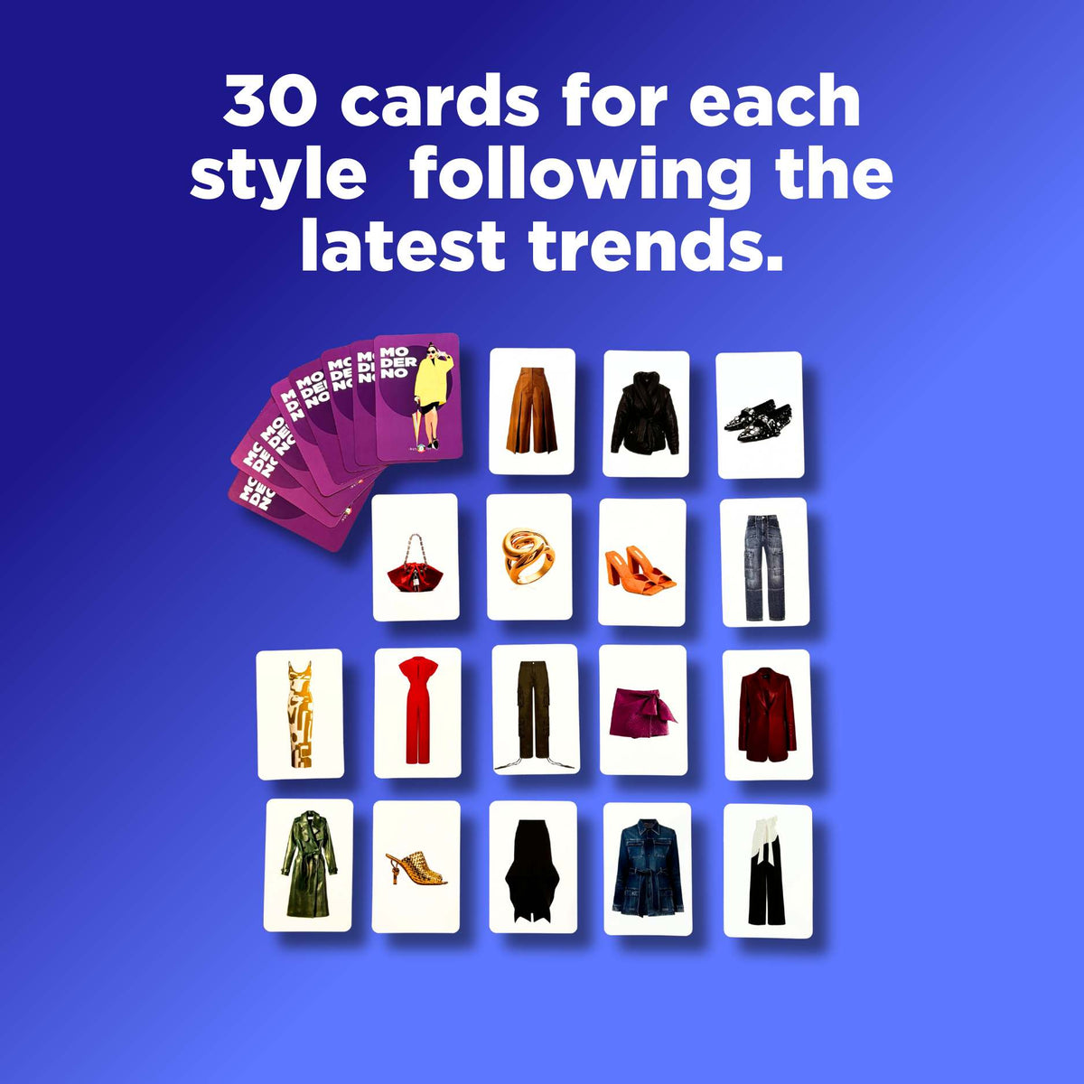 Baraja de estilo - Mujer - 7 estilos universales