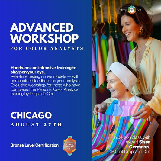 4. Advanced Workshop for Color Analysts - Chicago August 27TH