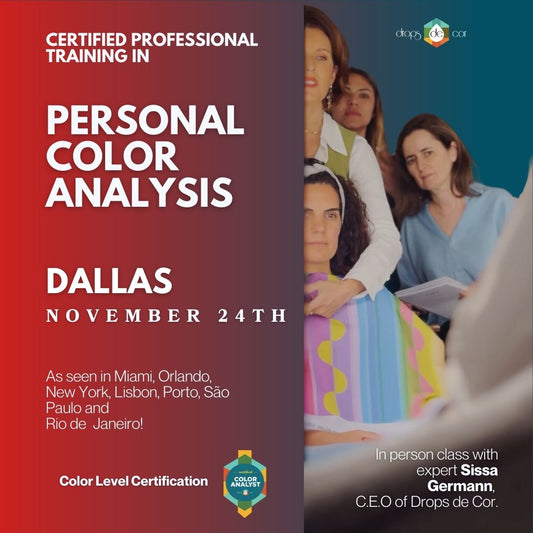 5. Color Analysis In Person Training Course - Dallas November 24th