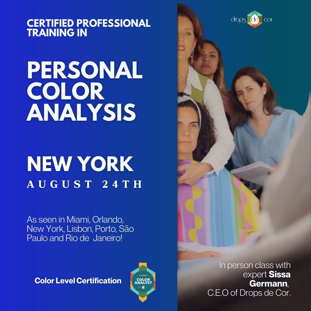 4. Color Analysis In Person Training Course - New York August 24th