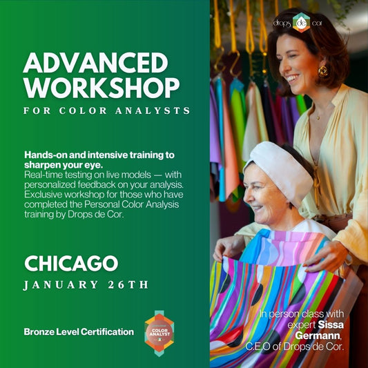 Advanced Workshop for Color Analysts - Chicago January 26th