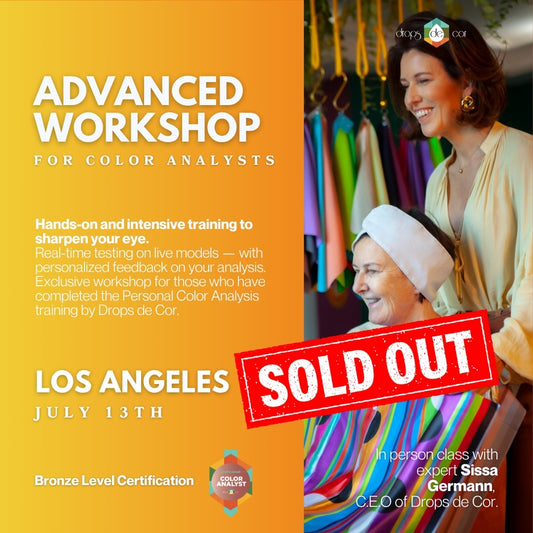 Advanced Workshop for Color Analysts - Los Angeles July 13th