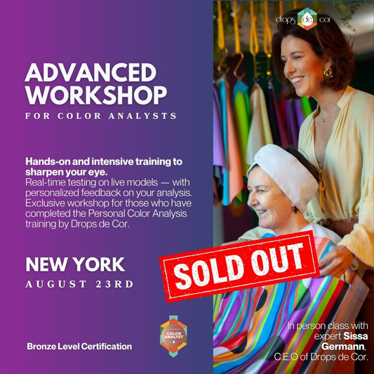 Taller avanzado para analistas de color - Nueva York 23 de agosto