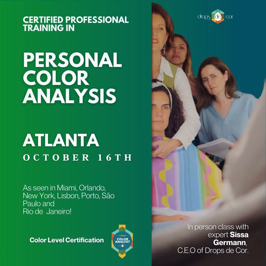 5. Color Analysis In Person Training Course - Atlanta October 16th