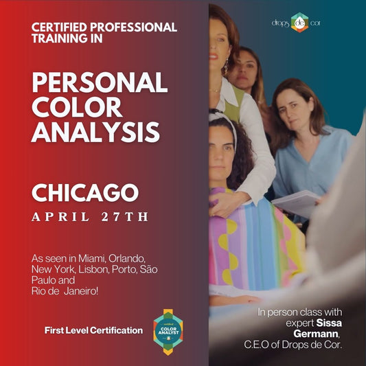 Color Analysis In Person Training Course - Chicago April 27th