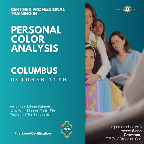 Color Analysis In Person Training Course - Columbus- October 14th