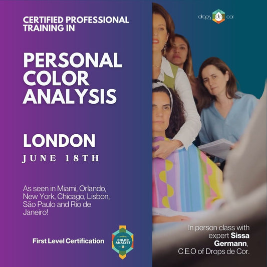 Color Analysis In Person Training Course - London June 18th