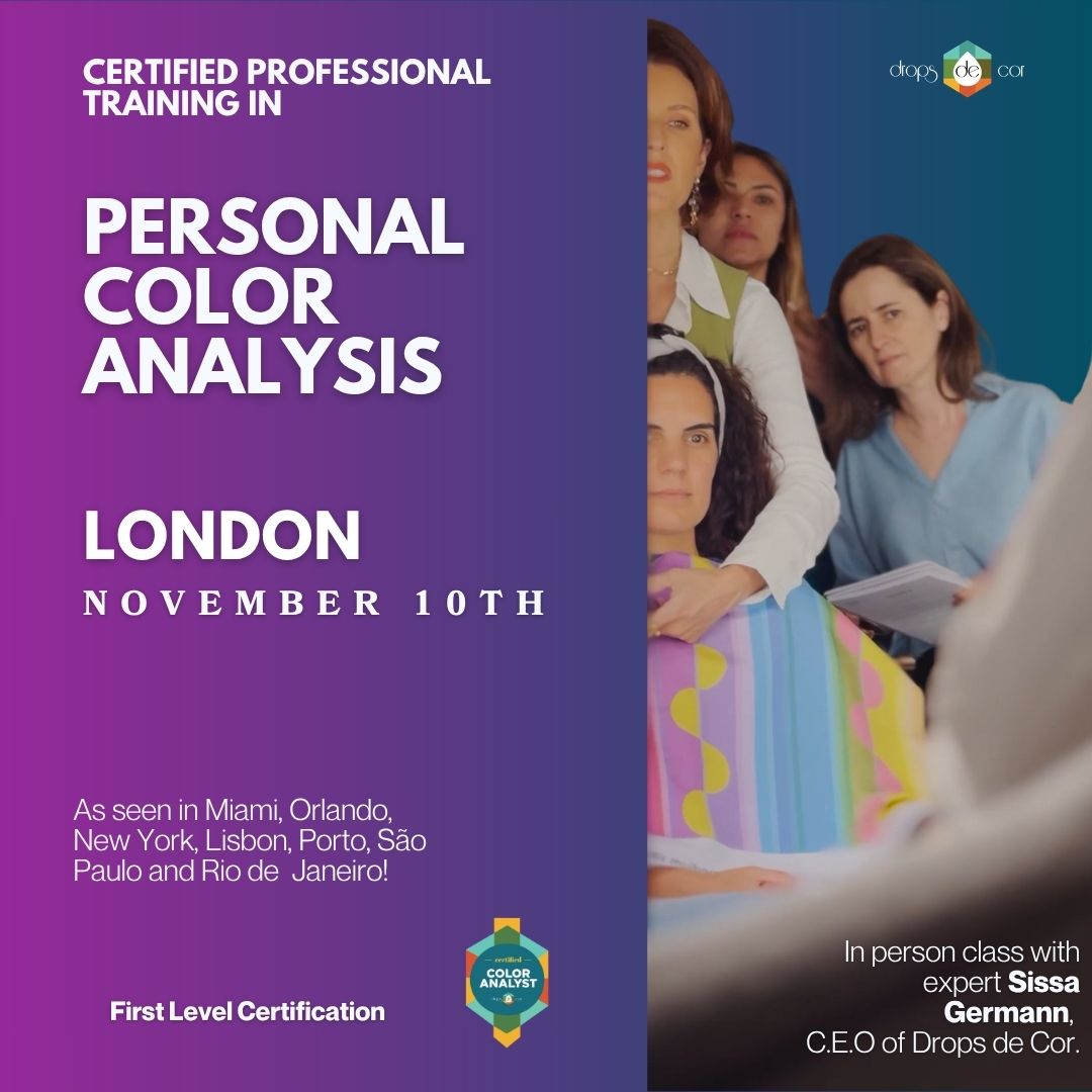 Color Analysis In Person Training Course - London - November 10th