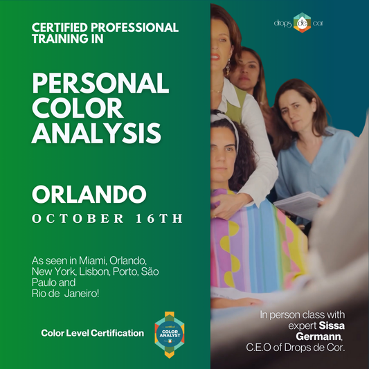 7. Color Analysis In Person Training Course - Orlando October 16th