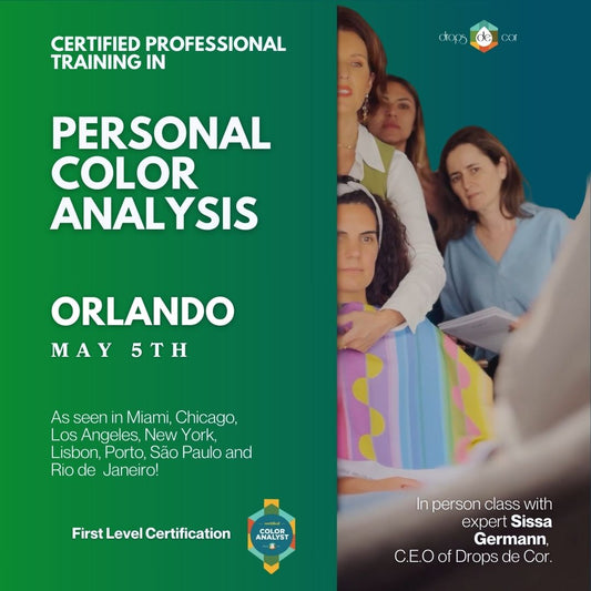 Color Analysis In Person Training Course - Orlando May 5th