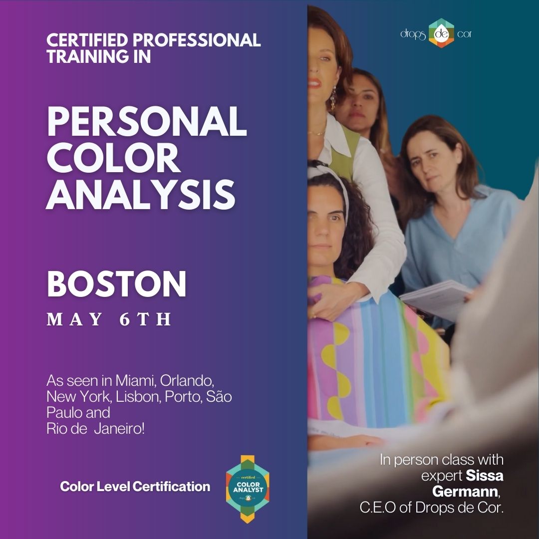 4. Color Analysis In Person Training Course - Boston