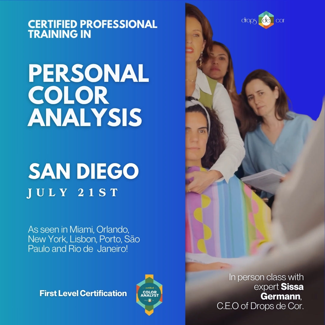 English Course Color Level Color Analysis In Person Training Course | Color Analysis In Person ...