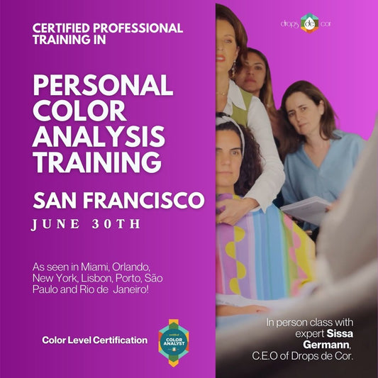 2. Color Analysis In Person Training Course - San Francisco June 30th