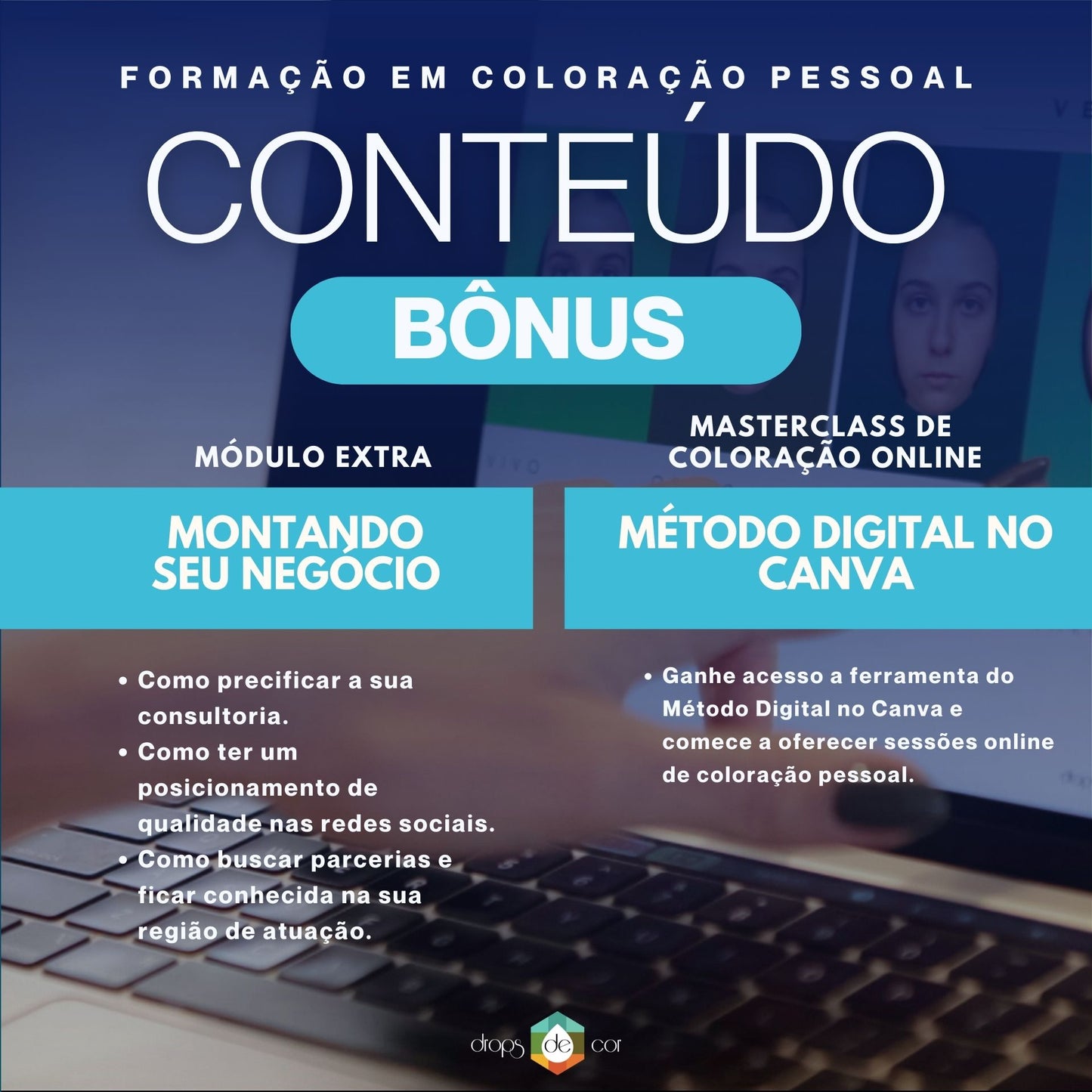 Lisboa - Curso de Formação em Análise de Coloração Pessoal - 21 de Junho