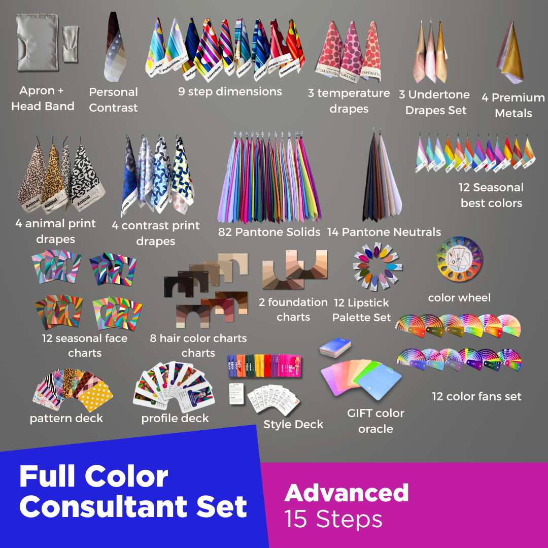 Color Analysis Tools Color Analysis Full Set Advanced | color analysis tools