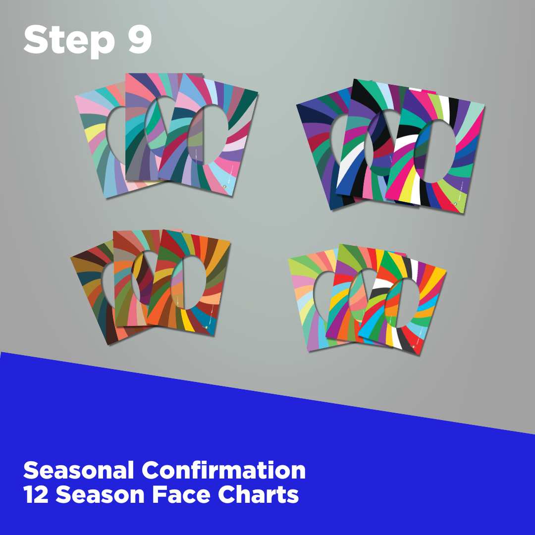 Conjunto completo de análisis de color: intermedio