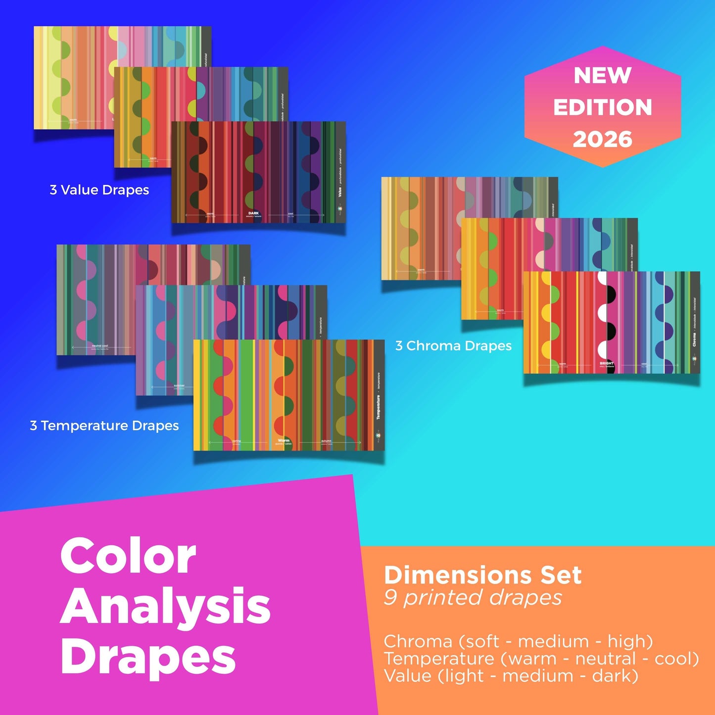 New 2026 Edition - Dimensions Drapes