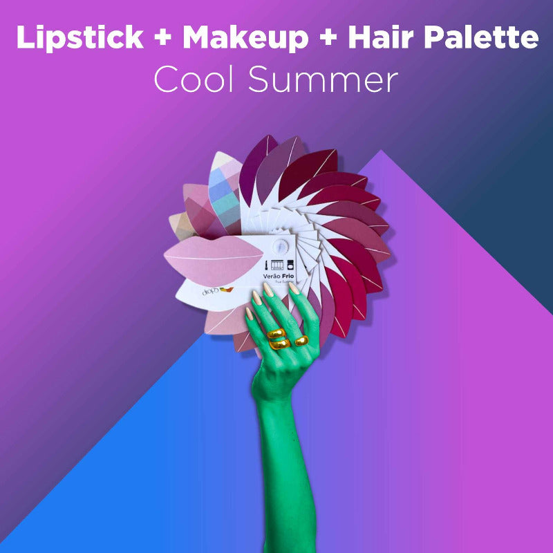 Color Analysis Lipstick Palette Cool Summer