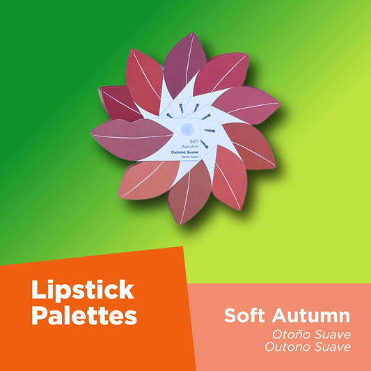 Lipstick Color Analysis Palette - Soft Autumn