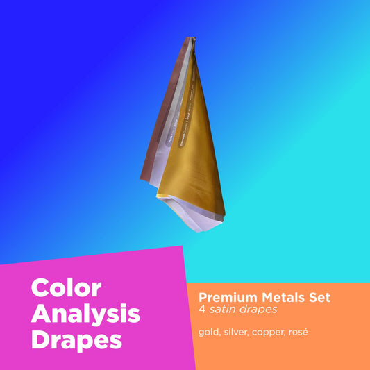 Premium Metals Fabrics for Color Analysis