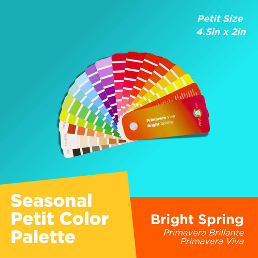 Seasonal Color Analysis Palette Petit - Bright Spring