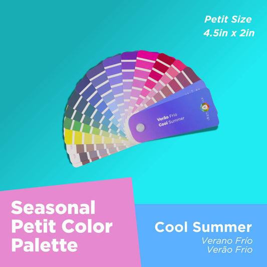 Seasonal Color Analysis Palette Petit - Cool Summer