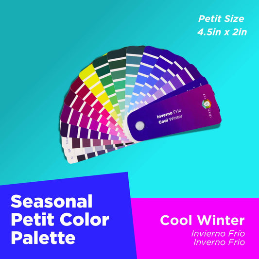 Seasonal Color Analysis Palette Petit - Cool Winter