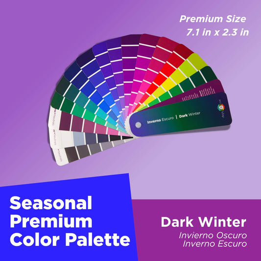 Seasonal Color Analysis Palette Premium  - Dark Winter