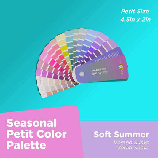 Seasonal Color Analysis Palette Petit - Soft Summer
