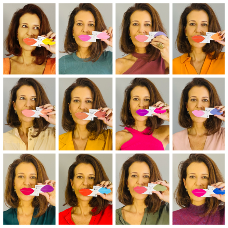 Color Analysis Lipstick Palette Cool Summer