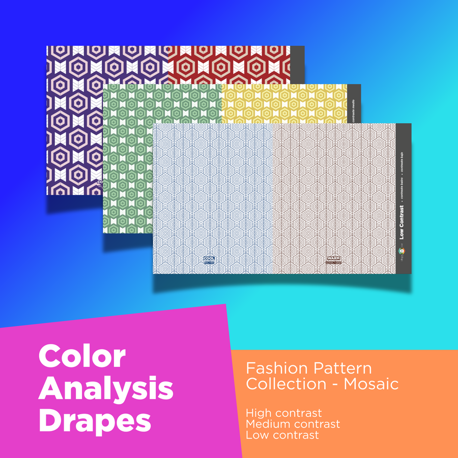 New 2026 Edition – Drapes Mosaic – Fashion Print Collection